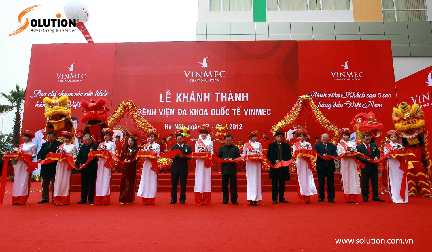 Tổ chức lễ khai trương, khánh thành - Solution Group - Công Ty Cổ Phần Tập Đoàn Giải Pháp Việt Nam